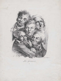 The Grimaces by Louis Leopold Boilly