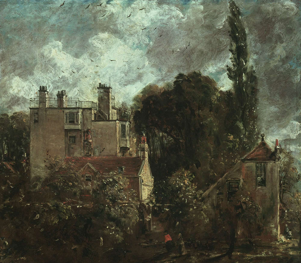 The Grove Or The Admirals House In Hampstead Between And by John Constable