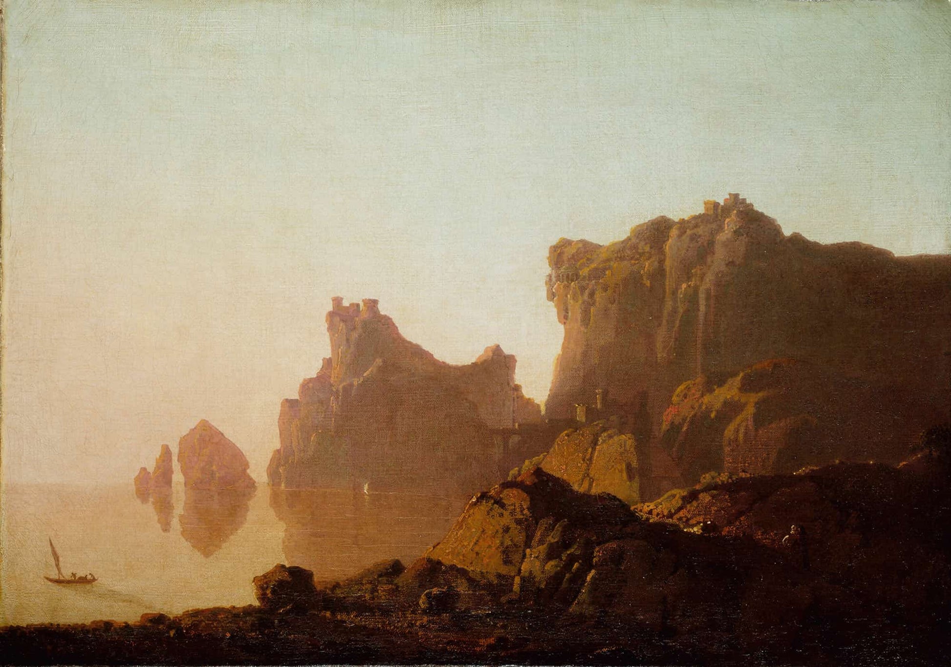 The Gulf Of Salerno by Joseph Wright Of Derby