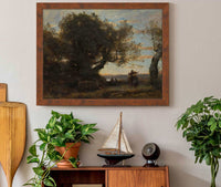 The Gypsies by Jean Baptiste Camille Corot