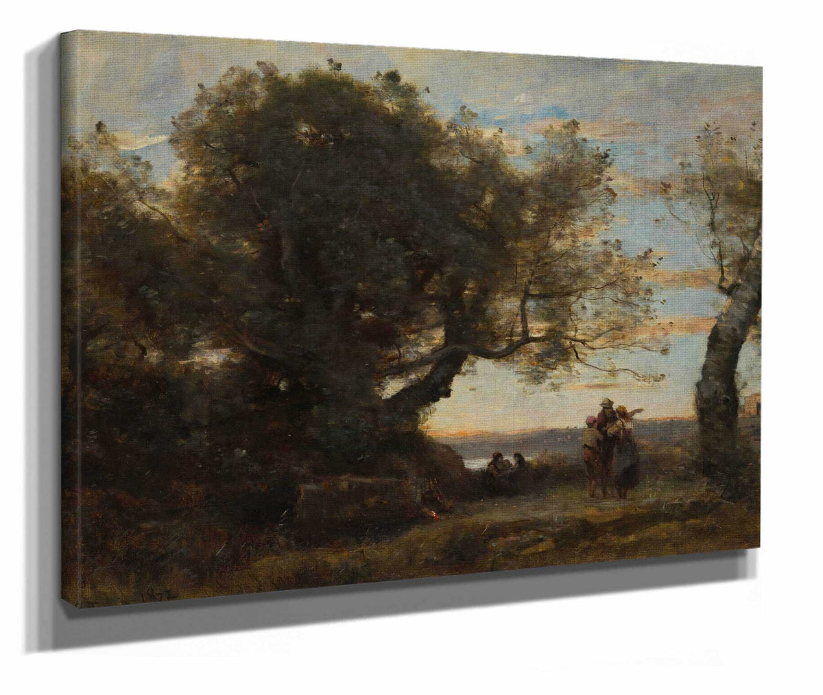 The Gypsies by Jean Baptiste Camille Corot