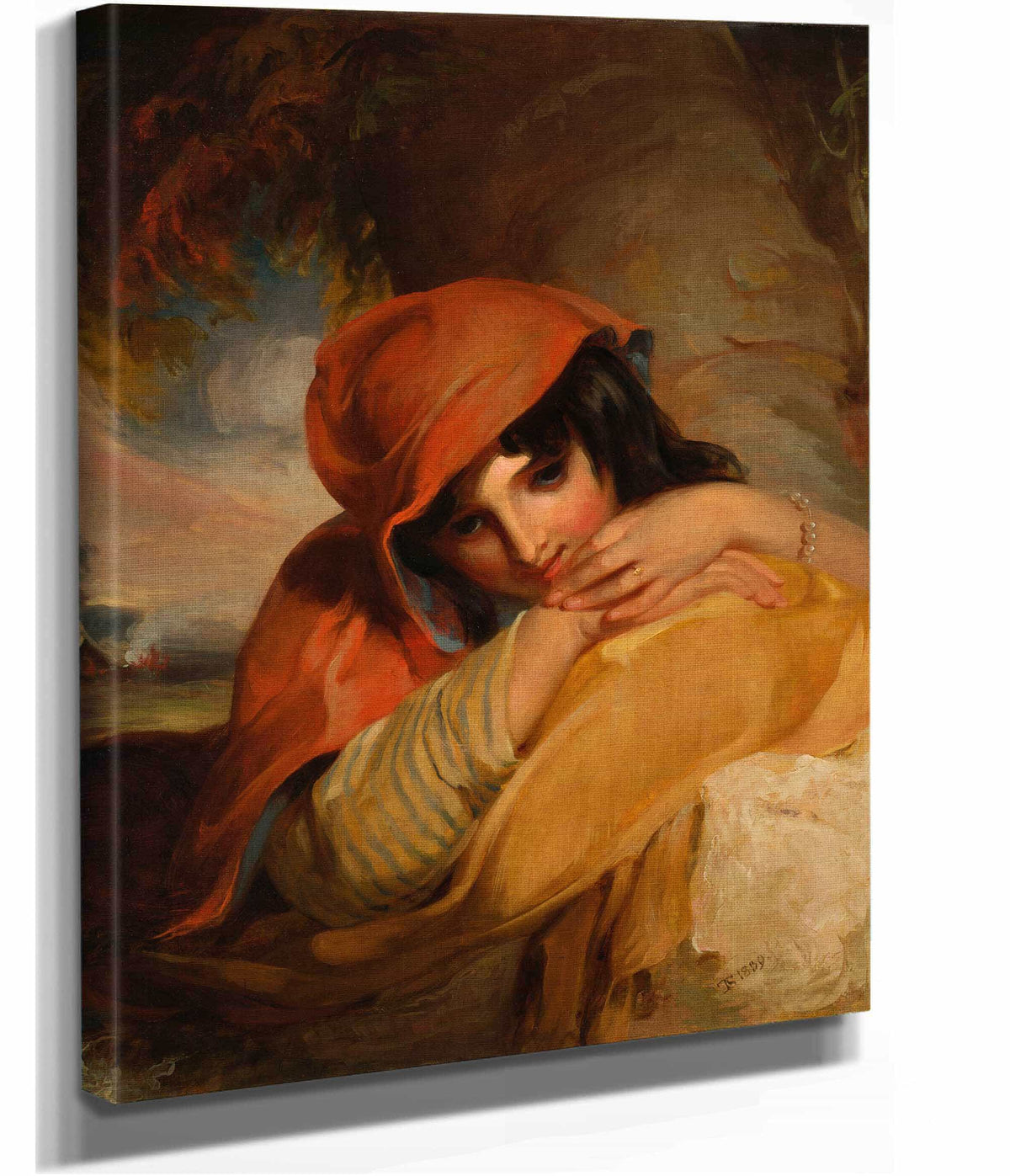 The Gypsy Girl by Thomas Sully