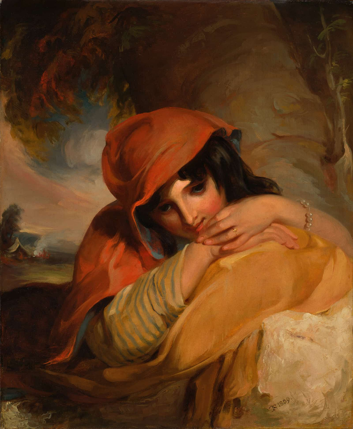 The Gypsy Girl by Thomas Sully