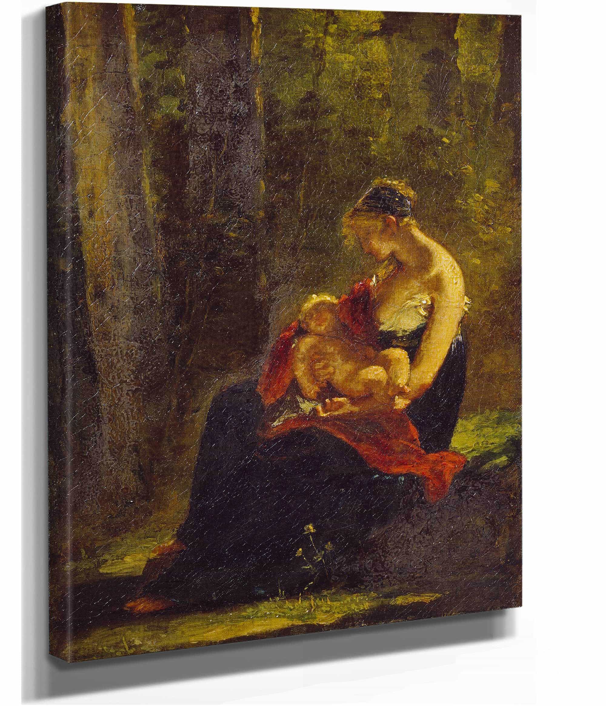 The Happy Mother by Pierre Paul Prudhon