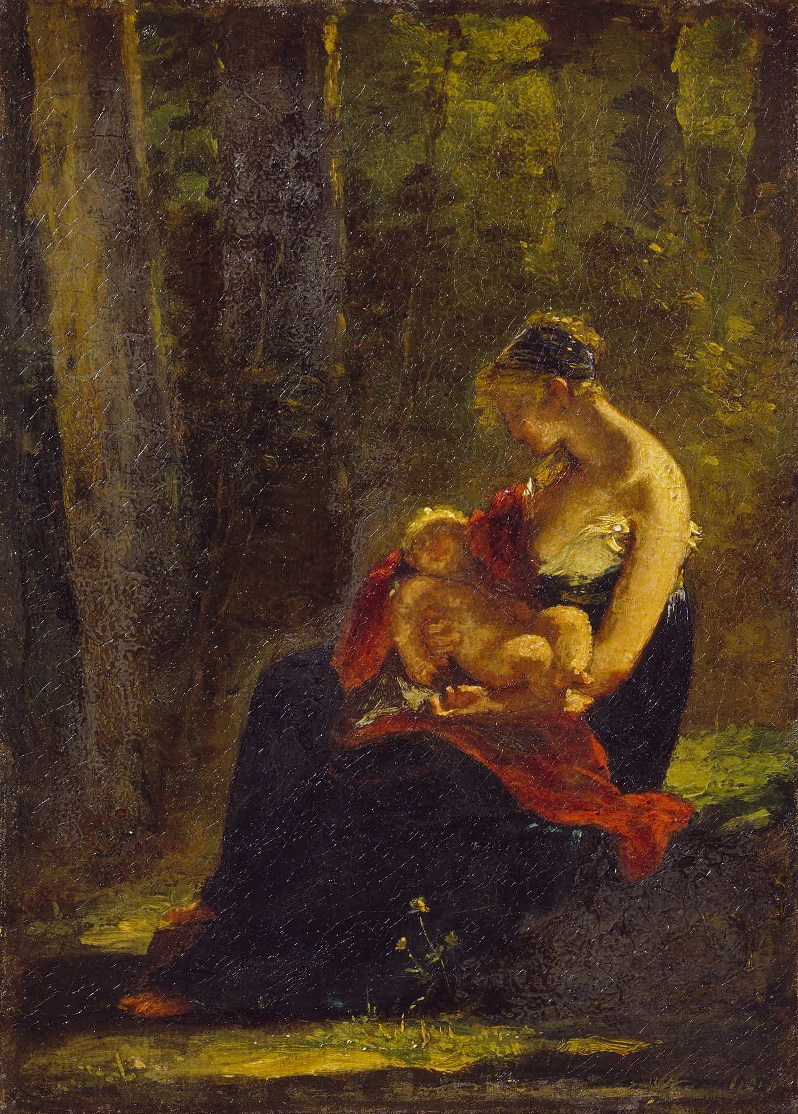 The Happy Mother by Pierre Paul Prudhon