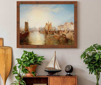 The Harbor Of Dieppe by Joseph Mallord William Turner