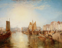The Harbor Of Dieppe by Joseph Mallord William Turner