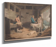 The Hard Bargain by George Morland