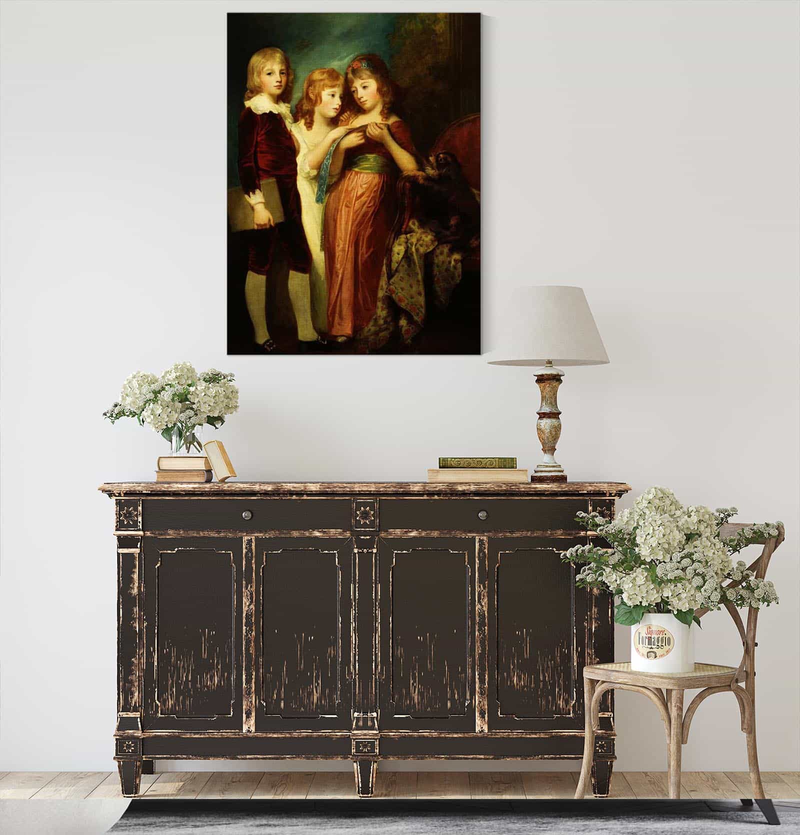 The Hartley Children Between And by George Romney