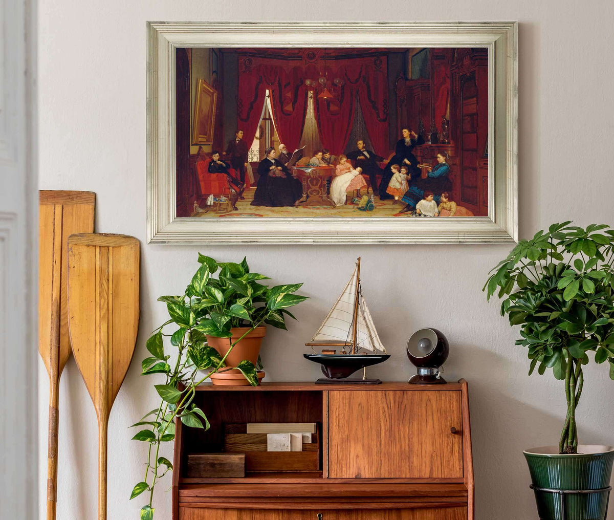 The Hatch Family   by Eastman Johnson