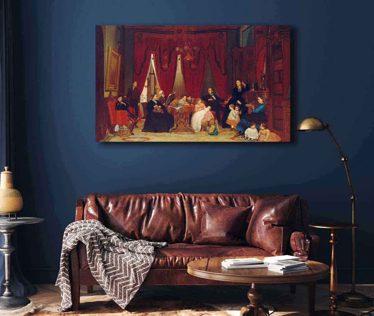 The Hatch Family   by Eastman Johnson