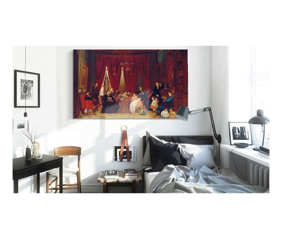 The Hatch Family   by Eastman Johnson