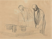 The Hats Of The Allies Recto by Jean Louis Forain