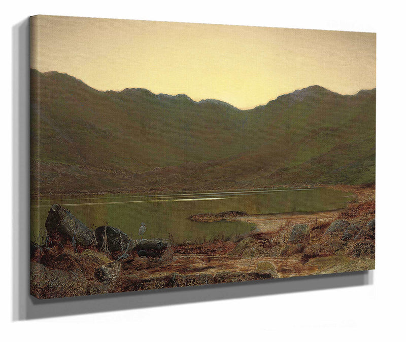 The Haunt Of The Heron by John Atkinson Grimshaw