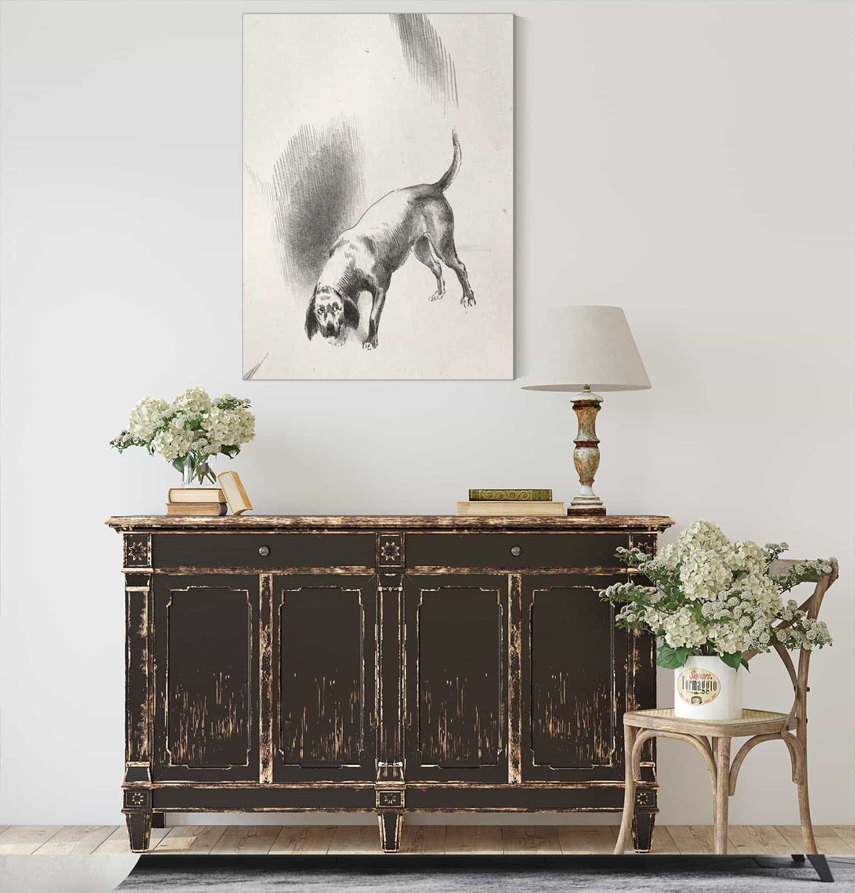 The Haunted House He Kept His Eyes Fixed On Me With A Look So Strange by Odilon Redon