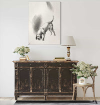 The Haunted House He Kept His Eyes Fixed On Me With A Look So Strange by Odilon Redon