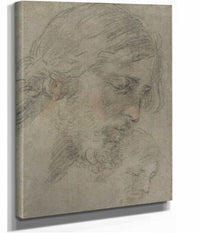 The Head Of Christ by Guido Reni