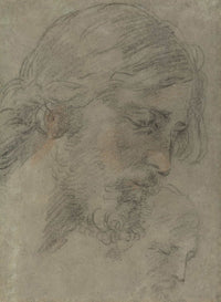 The Head Of Christ by Guido Reni