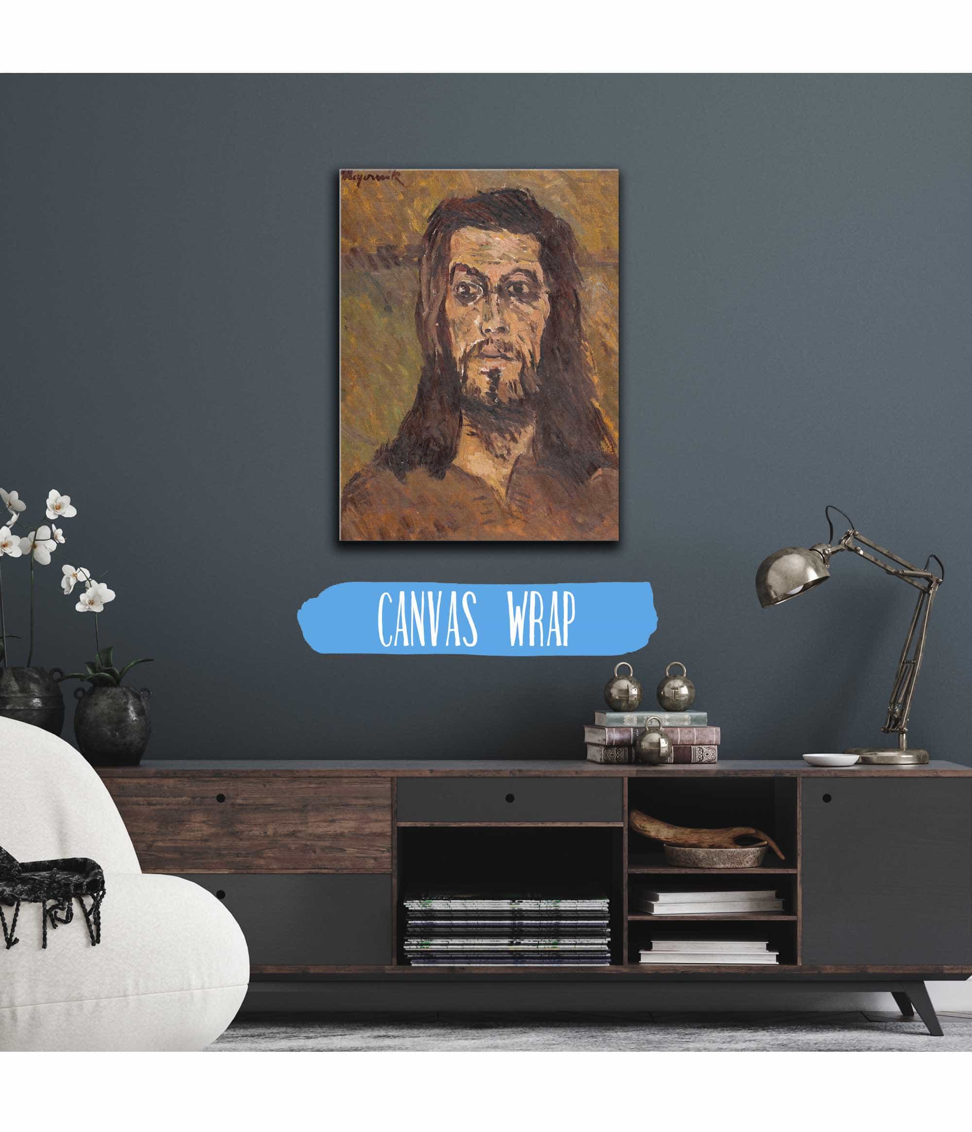 The Head Of Saint John The Baptist by Cyprian Majernik
