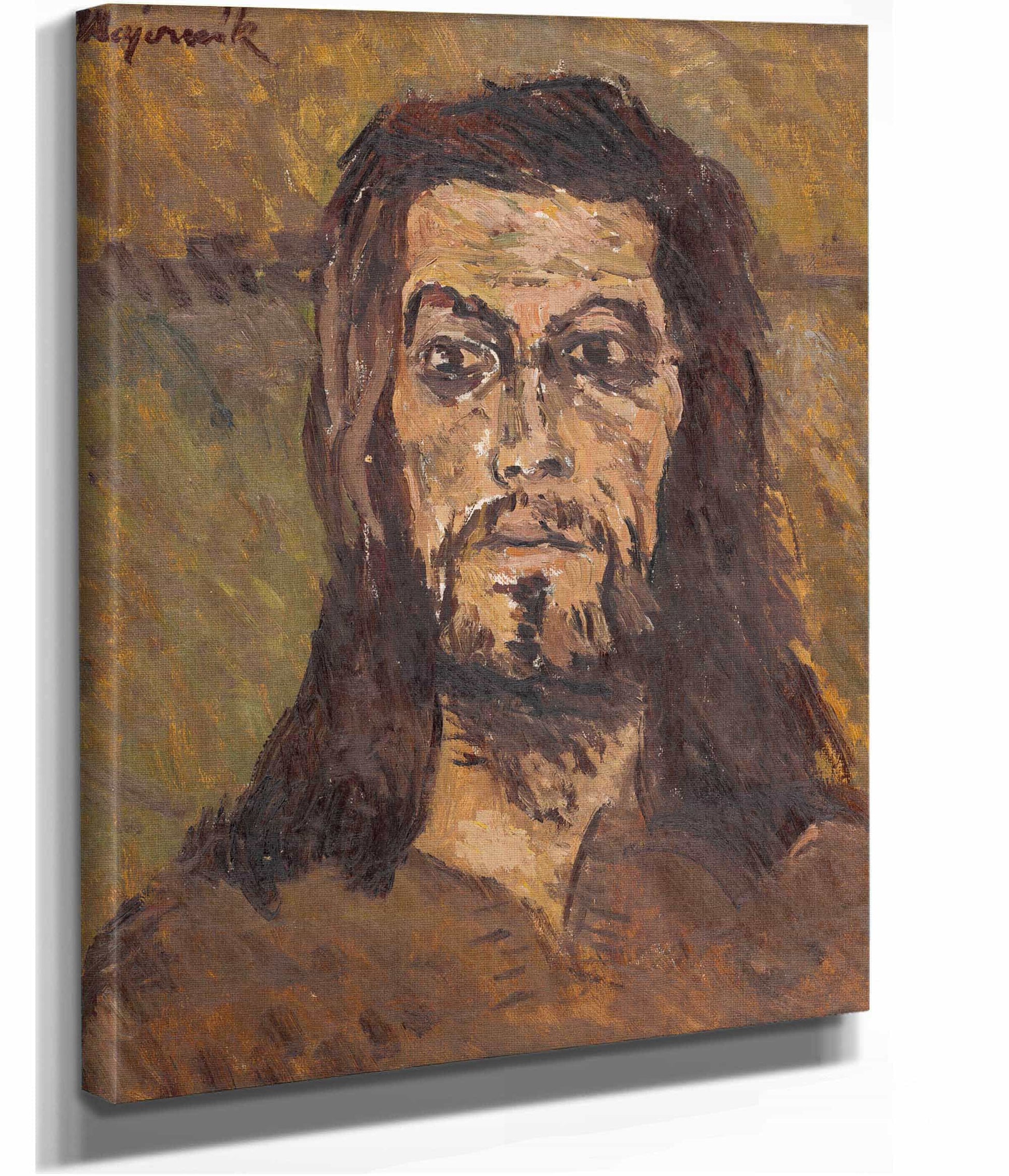 The Head Of Saint John The Baptist by Cyprian Majernik