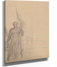 The Headhunter And His Family by Odilon Redon