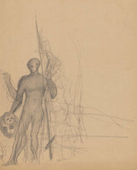 The Headhunter And His Family by Odilon Redon