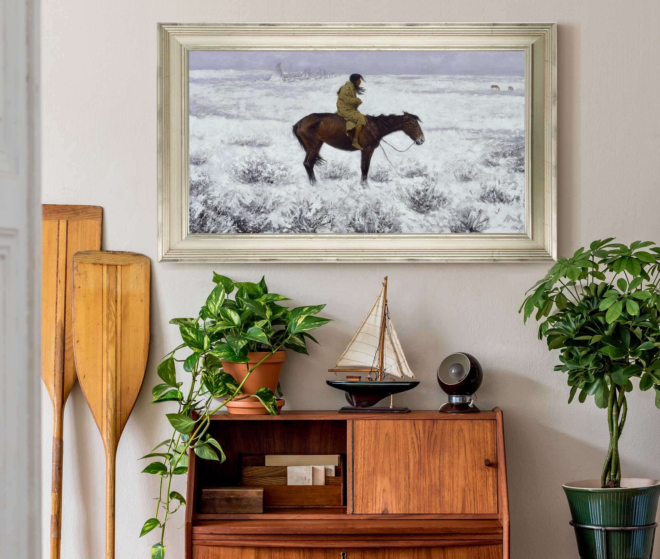 The Herd Boy by Frederic Remington