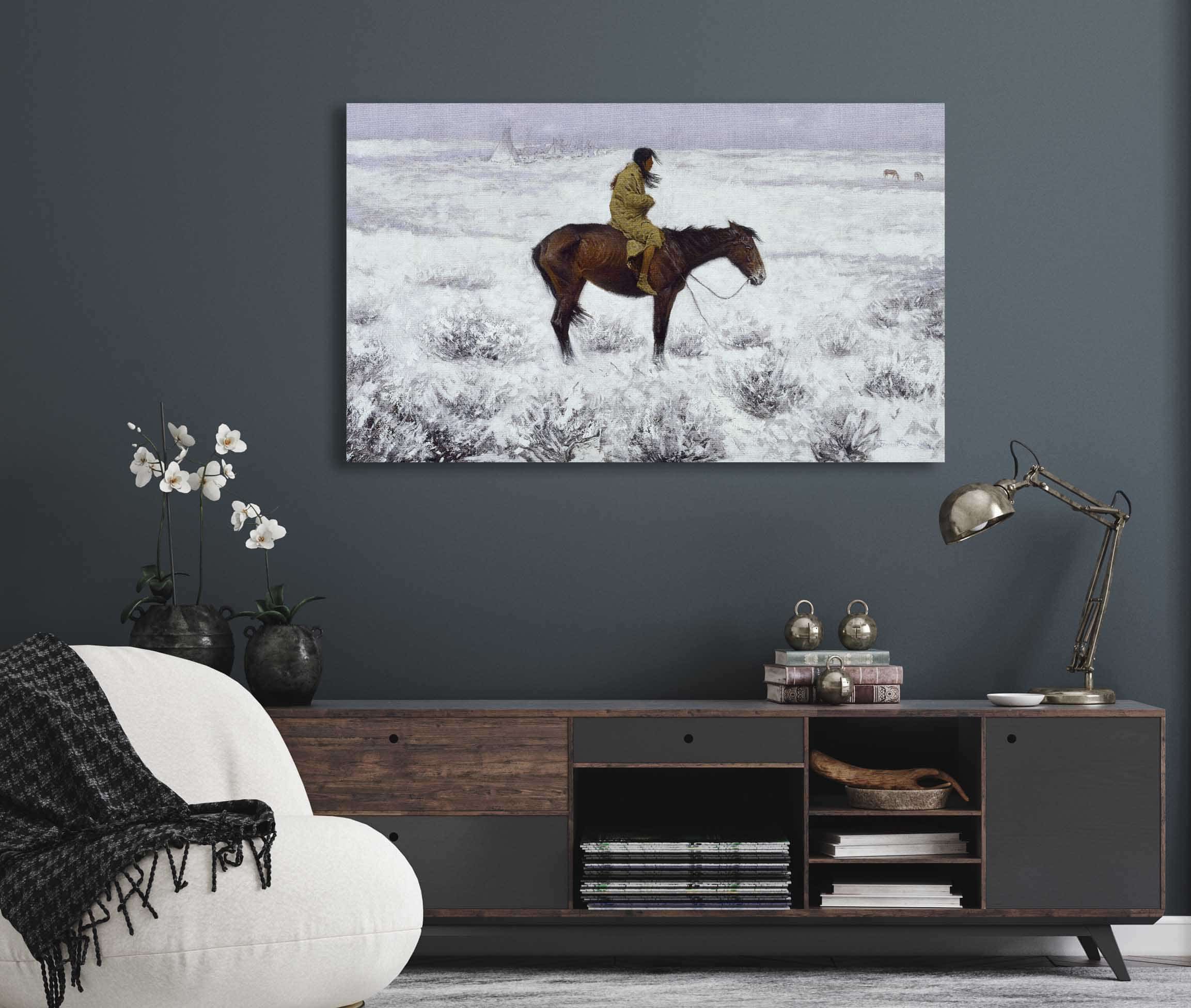 The Herd Boy by Frederic Remington