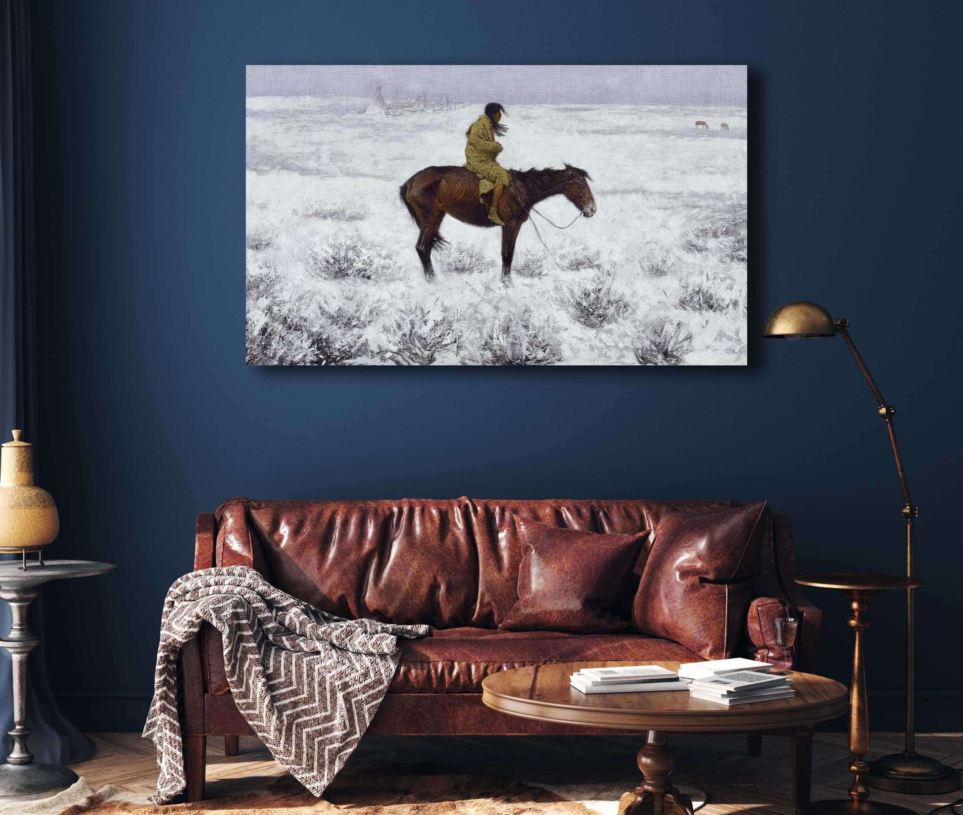 The Herd Boy by Frederic Remington
