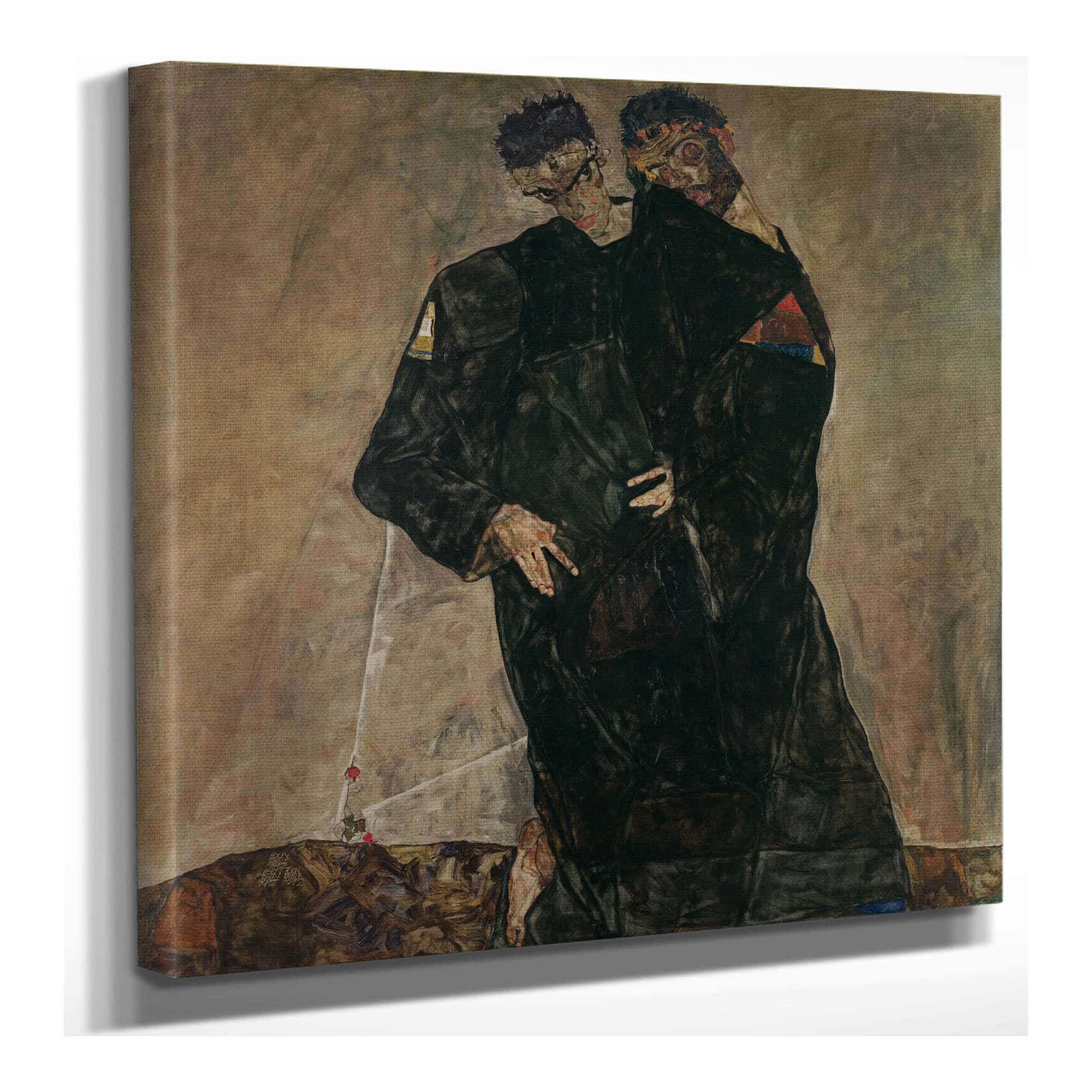 The Hermits by Egon Schiele