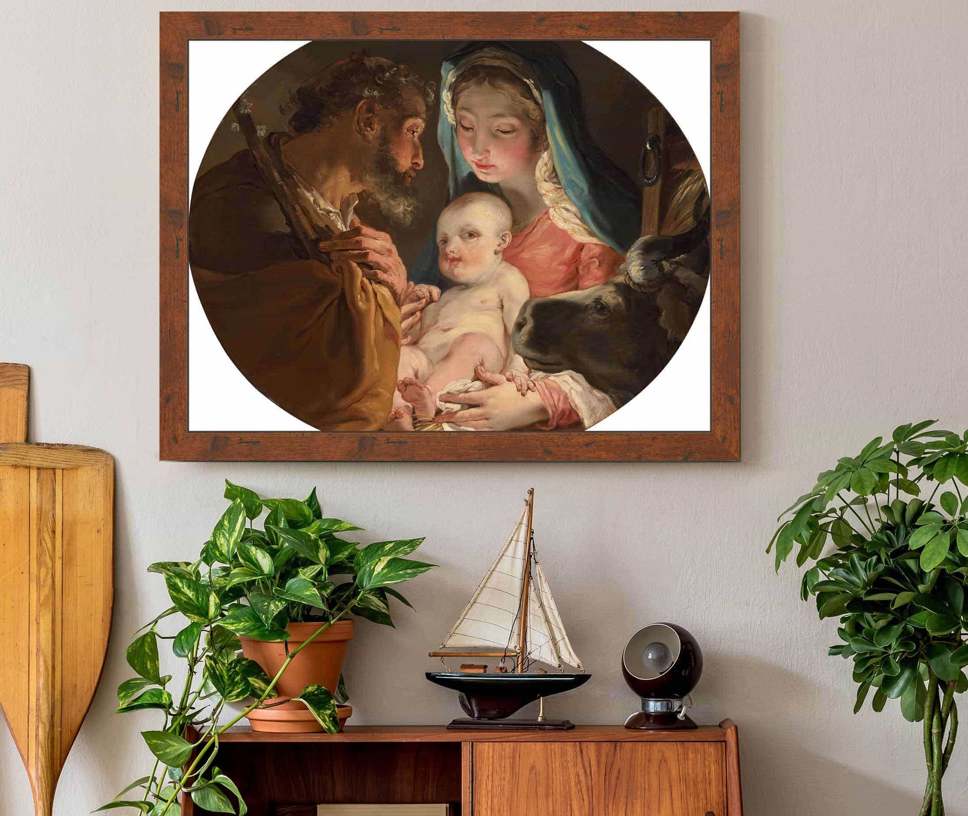 The Holy Family by Gaetano Gandolfi