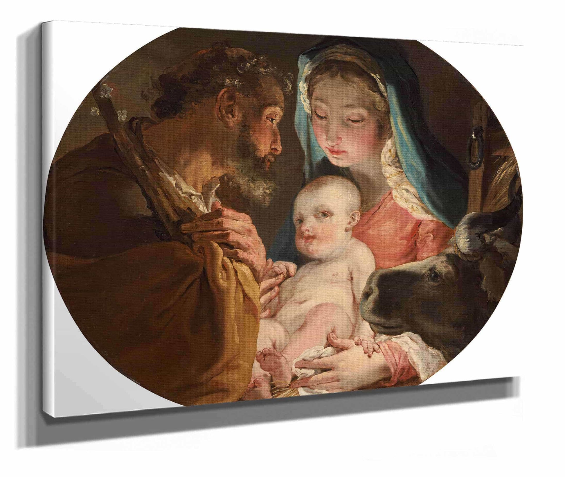 The Holy Family by Gaetano Gandolfi