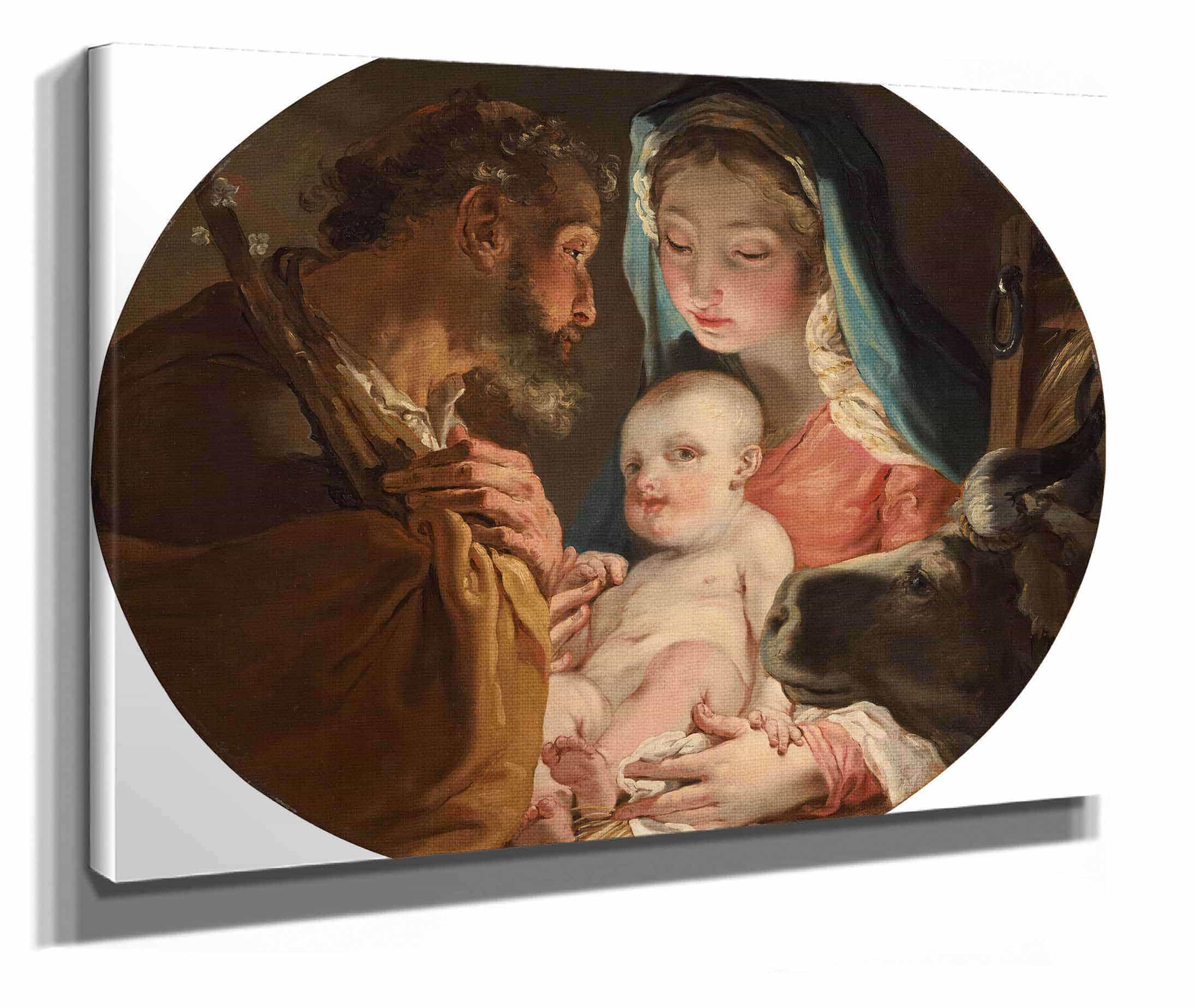 The Holy Family by Gaetano Gandolfi