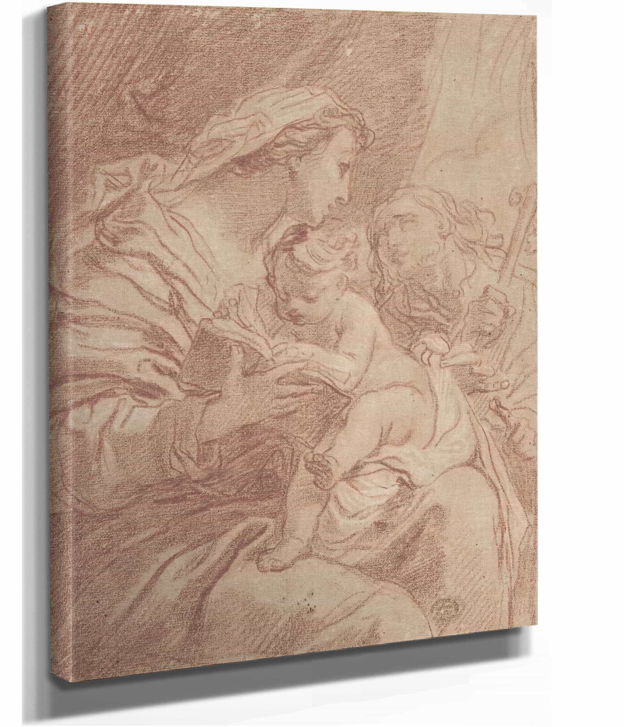 The Holy Family by Gaetano Gandolfi