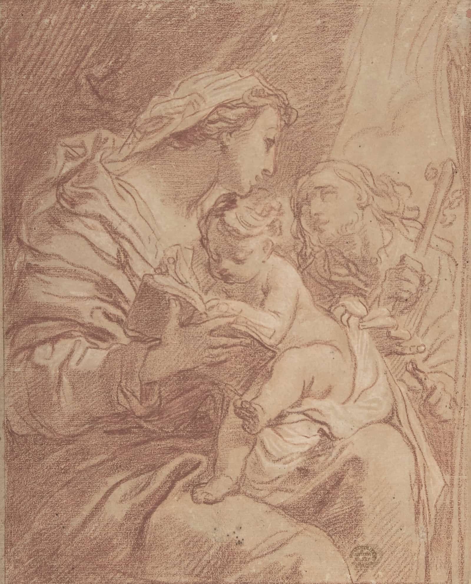 The Holy Family by Gaetano Gandolfi