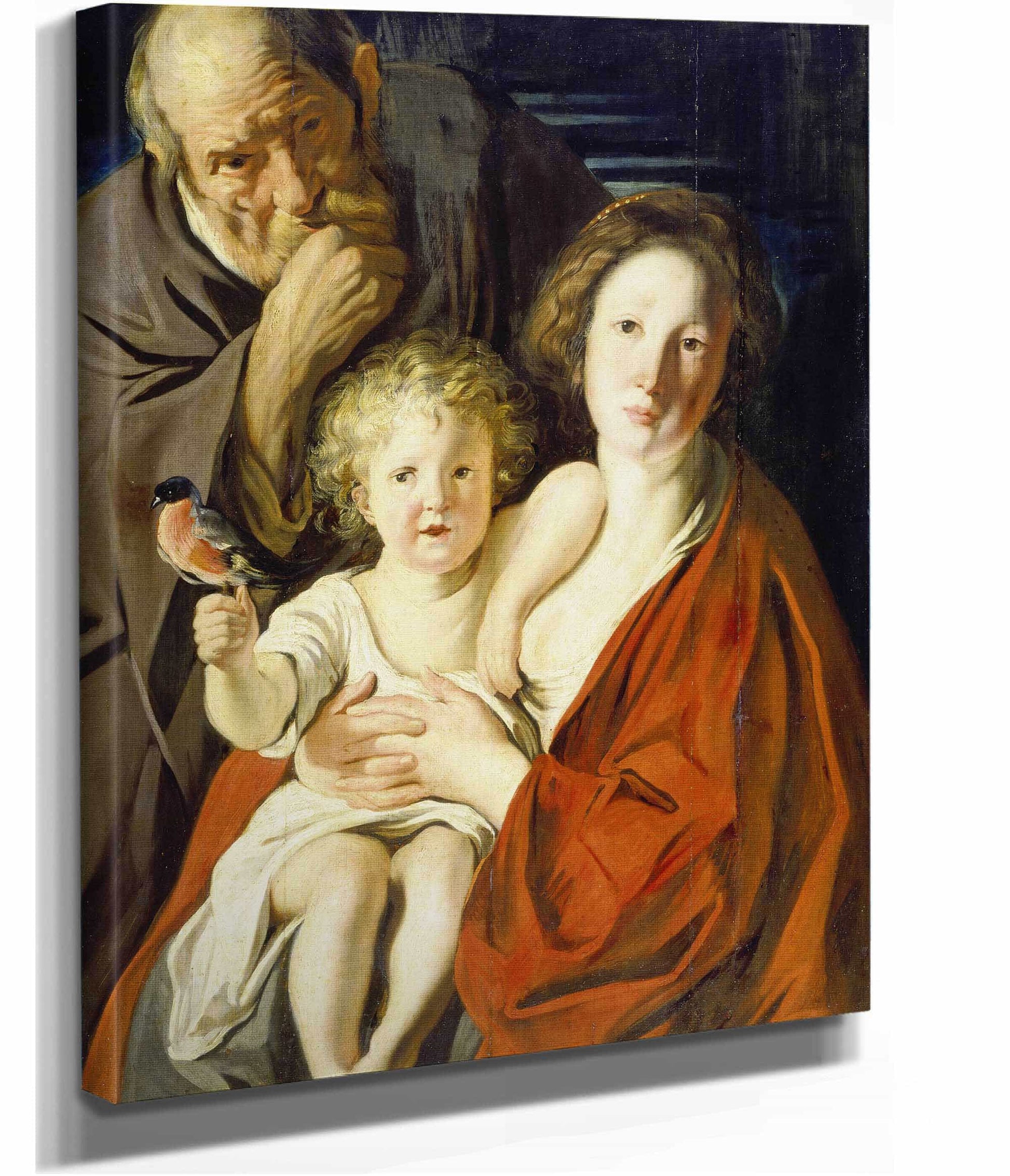 The Holy Family by Jacob Jordaens