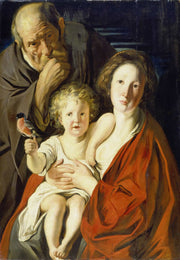 The Holy Family by Jacob Jordaens