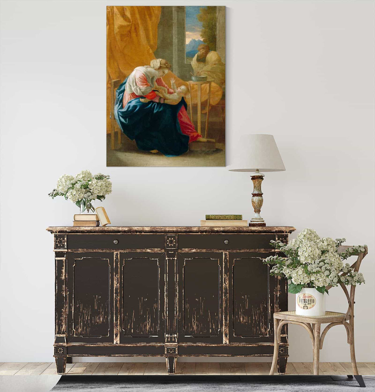 The Holy Family by Nicolas Poussin