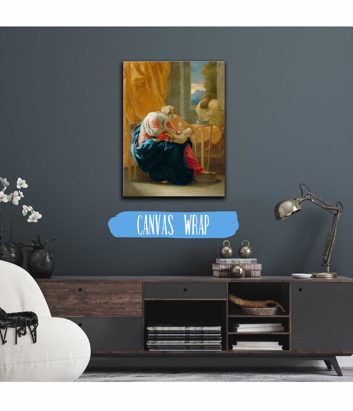 The Holy Family by Nicolas Poussin