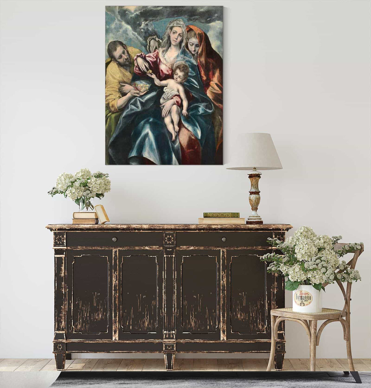 The Holy Family With Mary Magdalen by El Greco