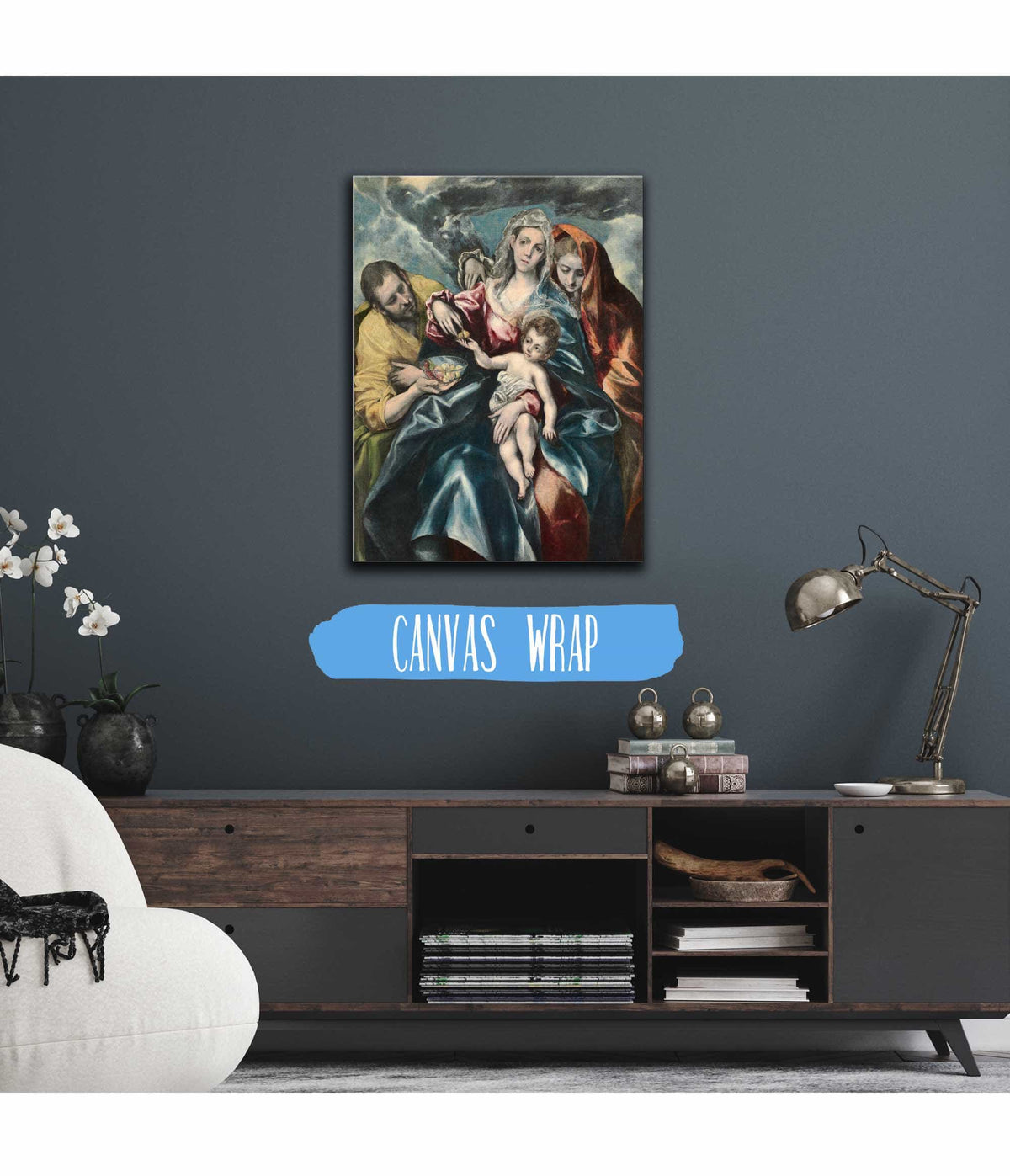 The Holy Family With Mary Magdalen by El Greco