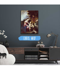 The Holy Family With The Infant Baptist by Bartolome Esteban Murillo