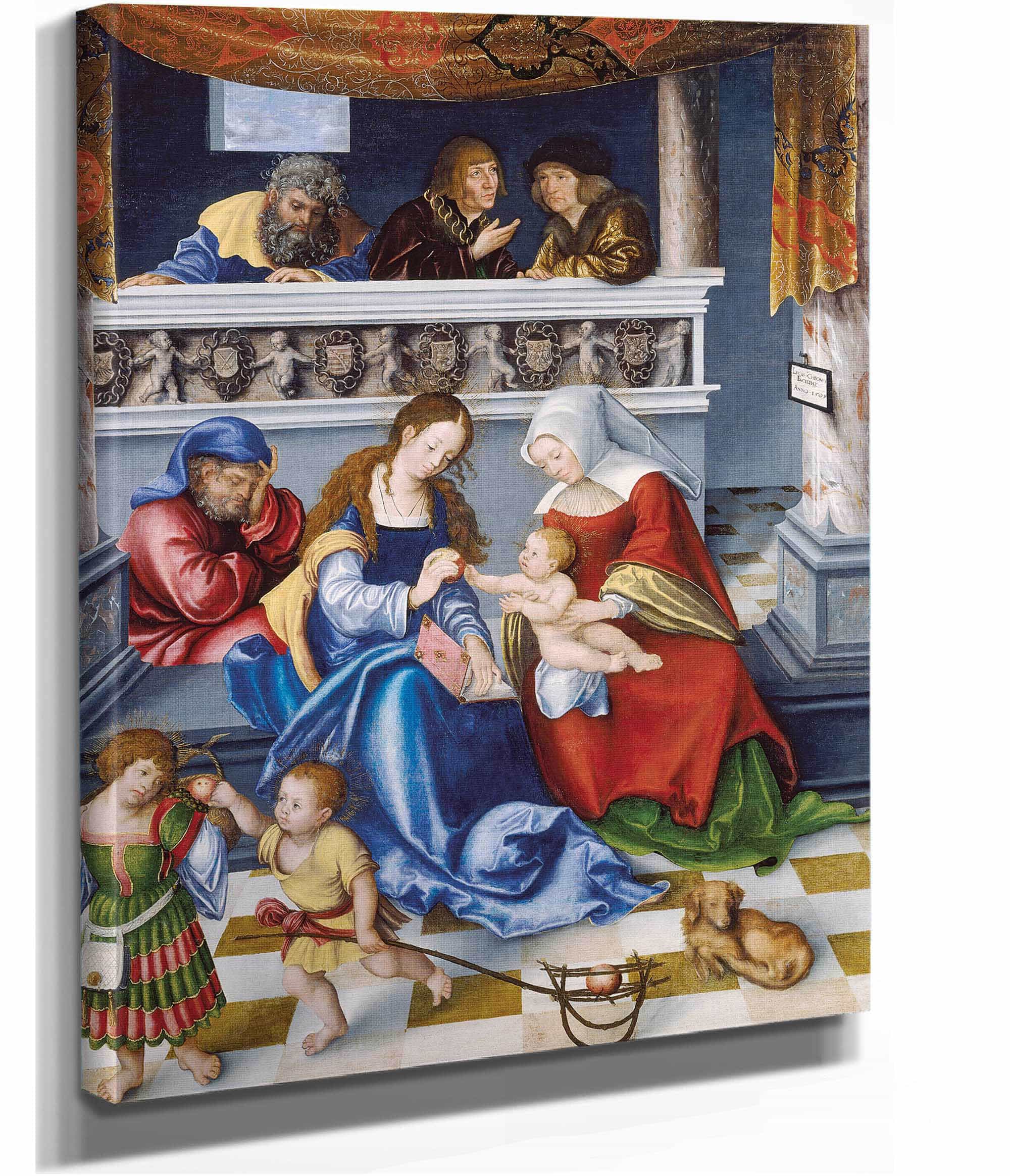 The Holy Kinship by Lucas Cranach The Elder