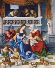 The Holy Kinship by Lucas Cranach The Elder
