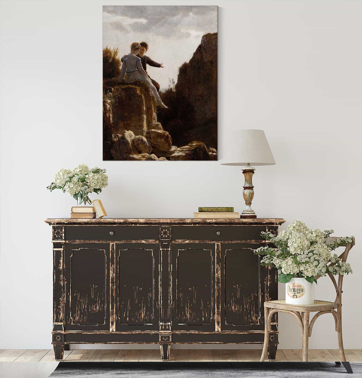 The Honeymoon by Arnold Bocklin