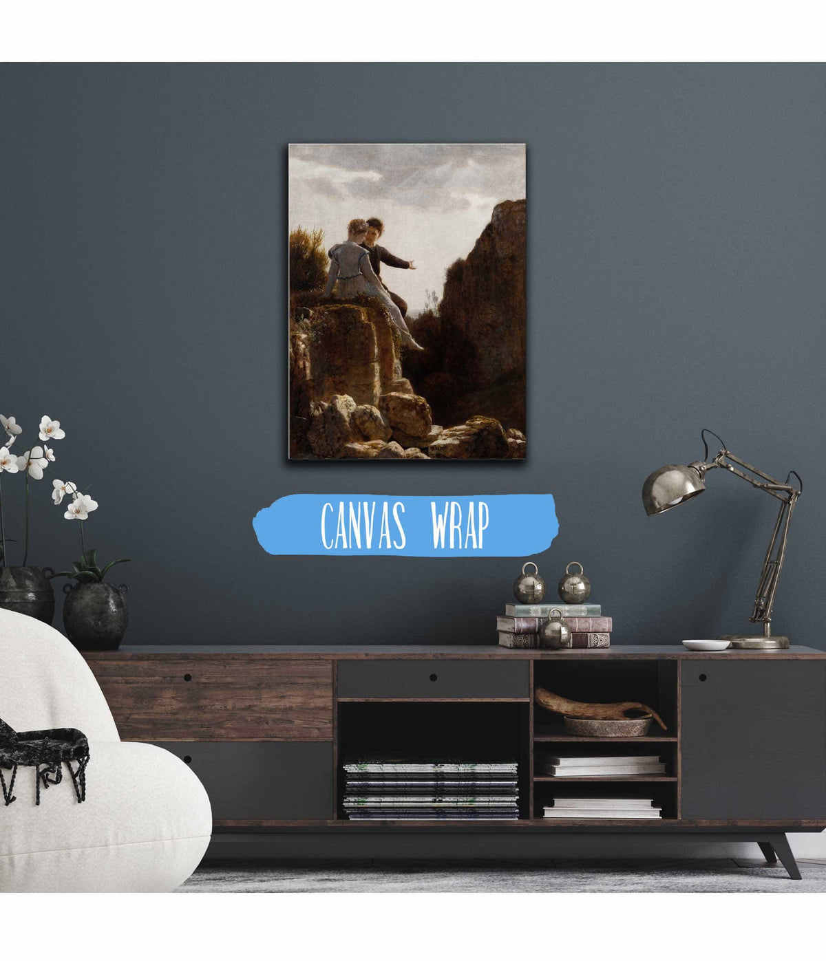 The Honeymoon by Arnold Bocklin