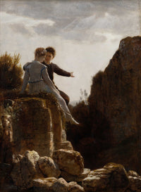 The Honeymoon by Arnold Bocklin