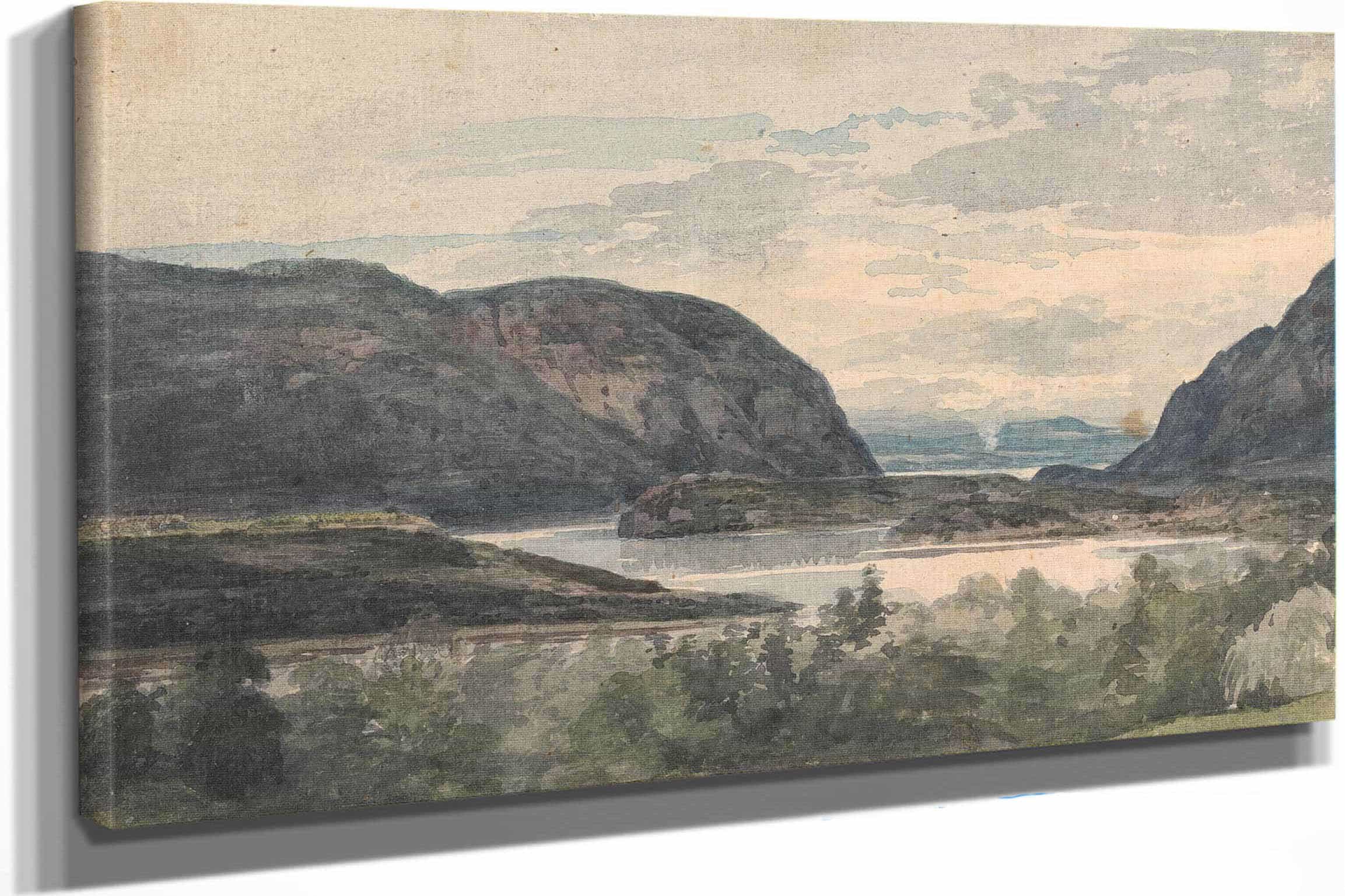 The Hudson From Phillips by Thomas Sully