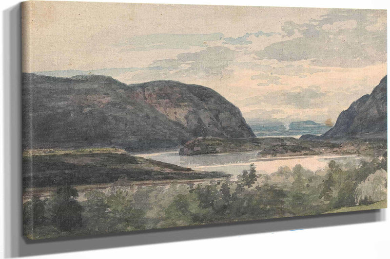 The Hudson From Phillips by Thomas Sully