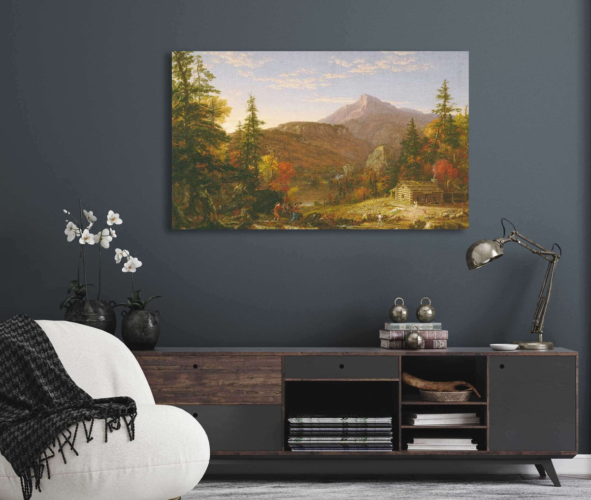 The Hunters Return by Thomas Cole